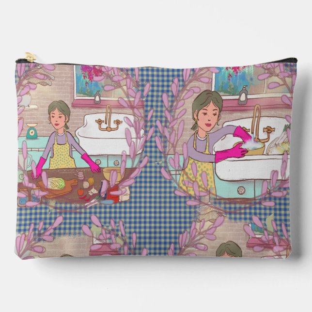 Pochette À Accessoires LALATOWN Cosmetic & Toiletry Bag (Recto)