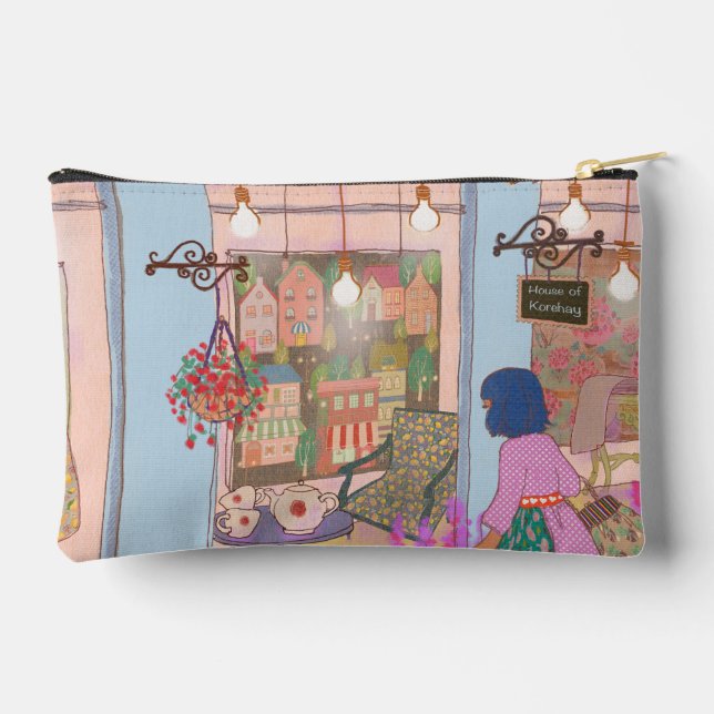 Pochette À Accessoires LALATOWN Small Cosmetic Pouch (Verso)