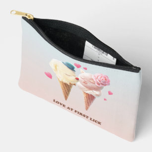 Pochette À Accessoires L'amour au premier coup de langue : Art de glace B