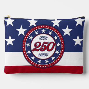 Pochette À Accessoires L'anniversaire des 250 ans de l'Amérique avec le d