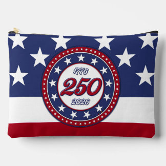 Pochette À Accessoires L'anniversaire des 250 ans de l'Amérique avec le d