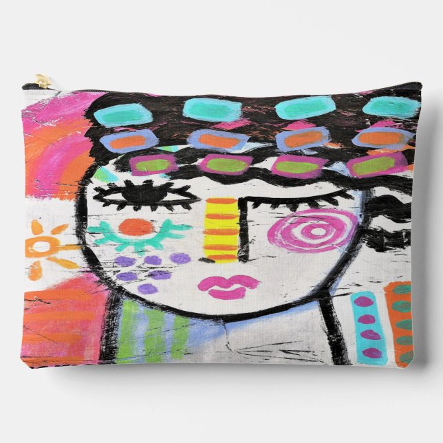 Pochette À Accessoires L'art Abstrait (Recto)