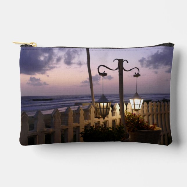 Pochette À Accessoires L'aube sur la plage (Recto)