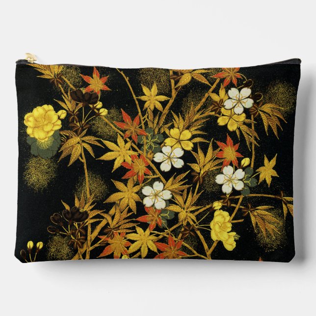 Pochette À Accessoires L'automne japonais laisse l'art classique antique  (Recto)