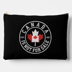 Pochette À Accessoires Le Canada n'est pas à vendre EST. 1867 Fier Canadi