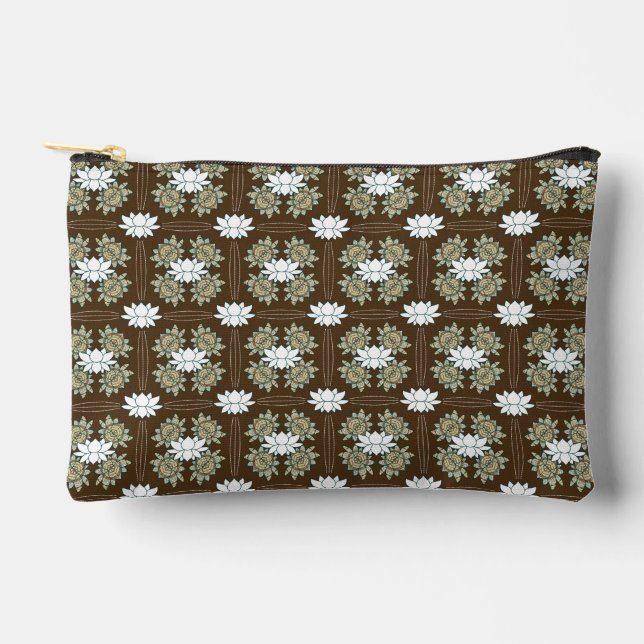 Pochette À Accessoires Le Lotus (Recto)