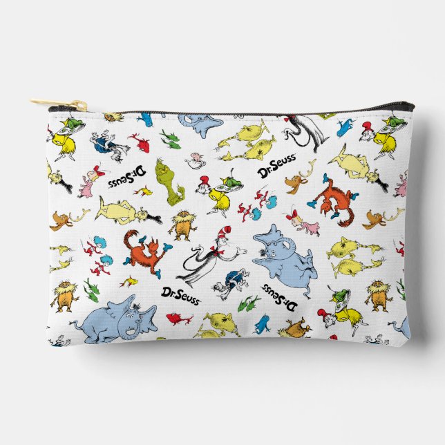 Pochette À Accessoires Le monde de Dr Seuss Pattern (Recto)