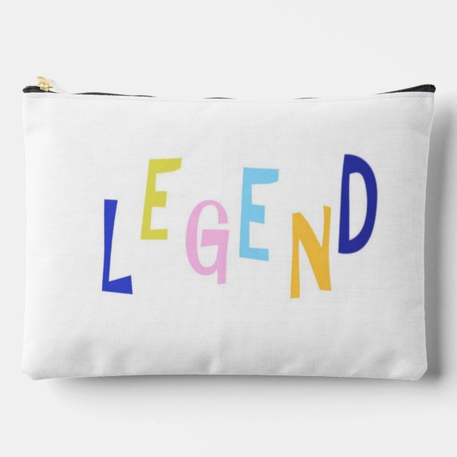 Pochette À Accessoires légende mot art (Recto)