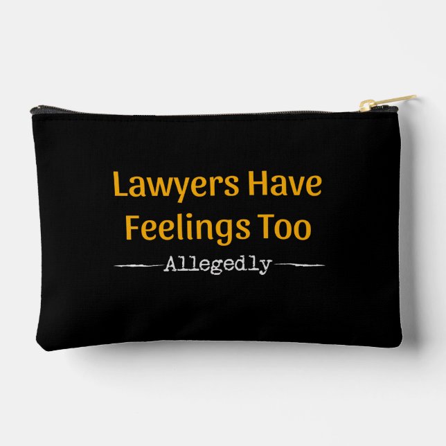 Pochette À Accessoires Les avocats ont des sentiments, paraît-il - Avocat (Verso)