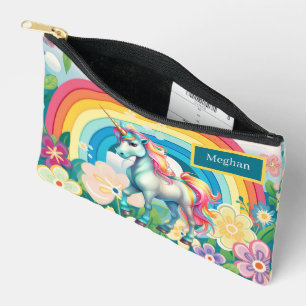Pochette À Accessoires Les filles mignonnes ajouter nom imaginaire licorn