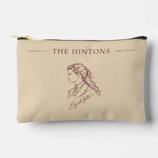 Pochette À Accessoires Les Hintons Beth Burgundy sur Champagne