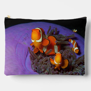 Pochette À Accessoires Les poissons-clowns sont toujours en mouvement P