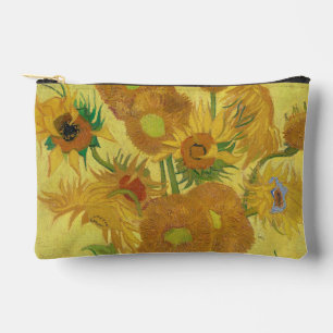 Pochette À Accessoires Les tournesols de Vincent van Gogh (1888)