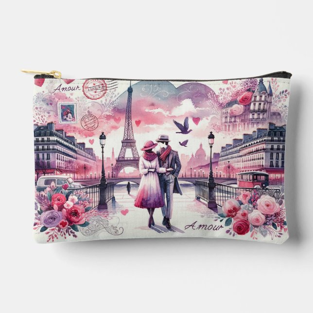 Pochette À Accessoires Lettre Amour Love (Recto)