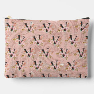 Pochette À Accessoires Lettre V