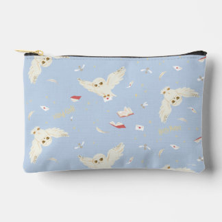Pochette À Accessoires Lettres et Livres par la Chouette Hedwige