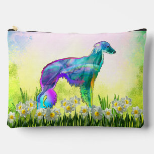 Pochette À Accessoires Lévrier Soie Éthéré