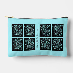 Pochette À Accessoires Ligne Jardin de Minuit Turquoise Mist