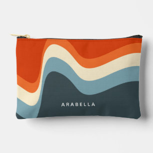 Pochette À Accessoires Lignes classiques Retro Wavy