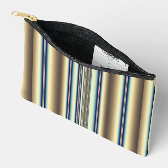 Pochette À Accessoires Lignes contemporaines (Ouvrir)