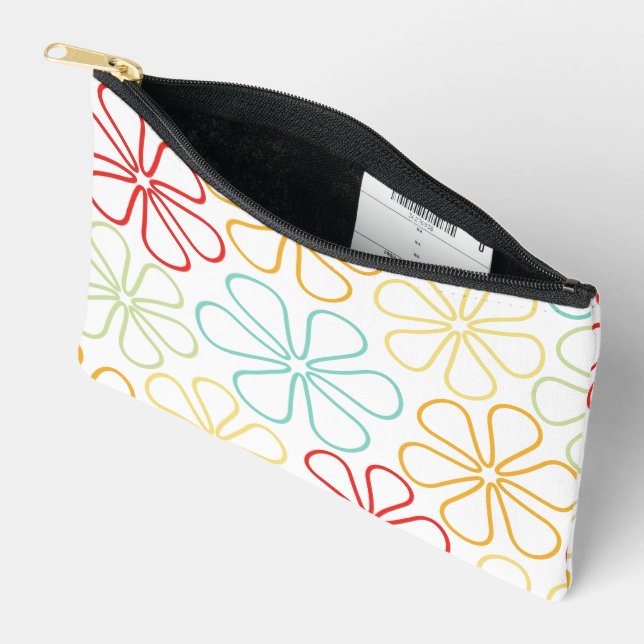 Pochette À Accessoires Lime Teal Wt (Ouvrir)