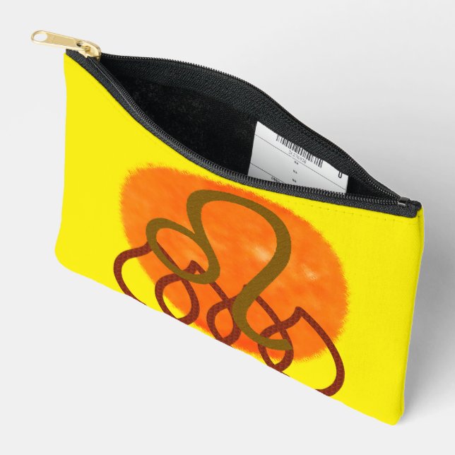 Pochette À Accessoires Lion (Ouvrir)