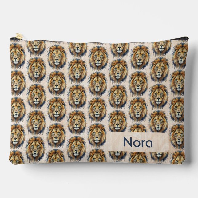 Pochette À Accessoires Lion (Recto)