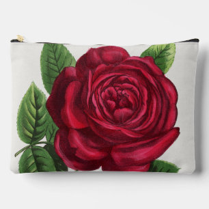 Pochette À Accessoires Lithographie de rose antique, François-Frédéric Gr
