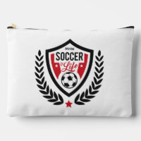 Logo de soccer monogramme personnalisé