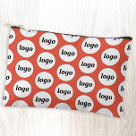 Pochette À Accessoires Logo Motif Business Promotion Branding Orange<br><div class="desc">Ajoutez votre propre logo à ce design. Minimaliste et professionnel. Idéal pour un produit promotionnel pour vos employés,  employés,  clients et clients. Idéal pour les salons,  les voyages,  les événements d'entreprise ou sportifs et les cadeaux. Pour les autres versions,  consultez la collection.</div>