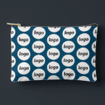 Pochette À Accessoires Logo Motif Business Promotion Turquoise Vert<br><div class="desc">Ajoutez votre propre logo à ce design. Minimaliste et professionnel. Idéal pour un produit promotionnel pour vos employés,  employés,  clients et clients. Idéal pour les salons,  les voyages,  les événements d'entreprise ou sportifs et les cadeaux. Pour les autres versions,  consultez la collection.</div>