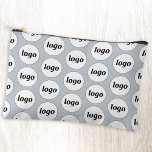 Pochette À Accessoires Logo Motif Entreprise Promotion Marque Bleue<br><div class="desc">Ajoutez votre propre logo à ce design. Minimaliste et professionnel. Idéal pour un produit promotionnel pour vos employés,  employés,  clients et clients. Idéal pour les salons,  les voyages,  les événements d'entreprise ou sportifs et les cadeaux. Pour les autres versions,  consultez la collection.</div>