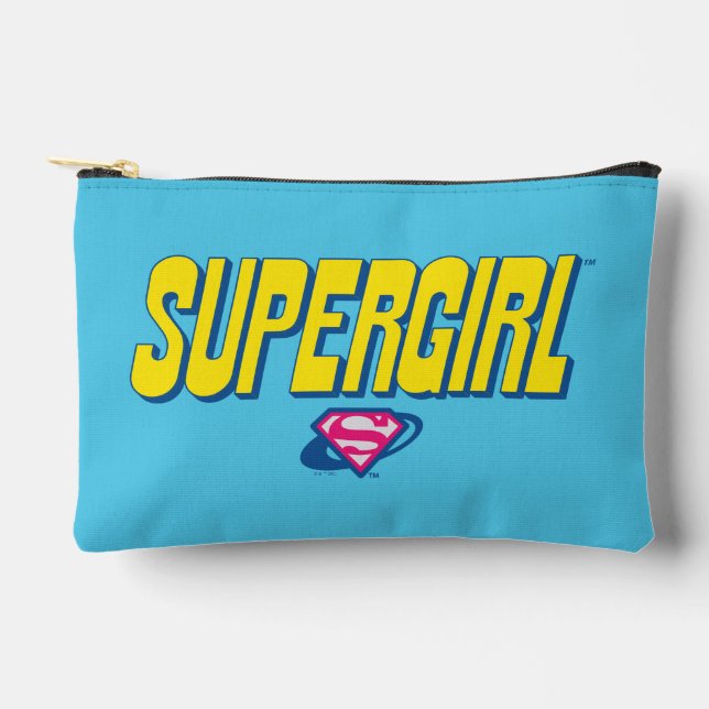 Pochette À Accessoires Logo Pop Supergirl (Recto)