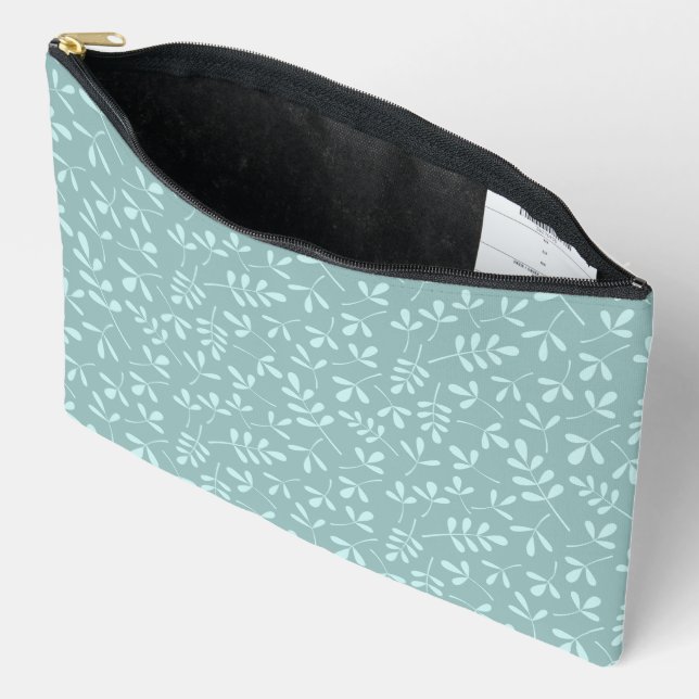 Pochette À Accessoires Lumière assistée sur le Motif Feuille moyen (Ouvrir)