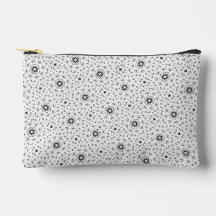 Pochette À Accessoires Maacah001 B&W Doodle abstrait