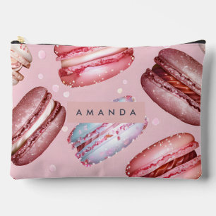 Pochette À Accessoires Macaron pastel élégant personnalisé
