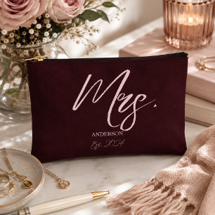 Pochette À Accessoires Madame Mariée Élégante Nouvellement Mariée Personn
