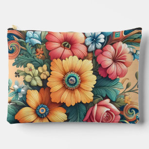 Pochette À Accessoires Magnifique bouquet de fleurs