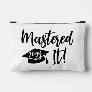 Pochette À Accessoires Maîtrise personnalisée Diplôme La maîtrise