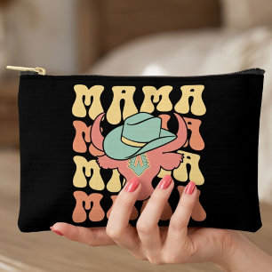 Pochette À Accessoires Maman Cowgirl Fête des mères western unique