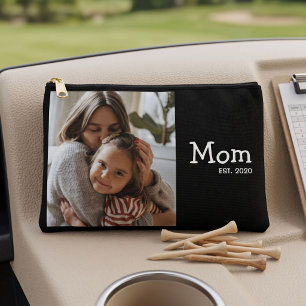 Pochette À Accessoires Maman dit Police de caractères fantaisiste blanche
