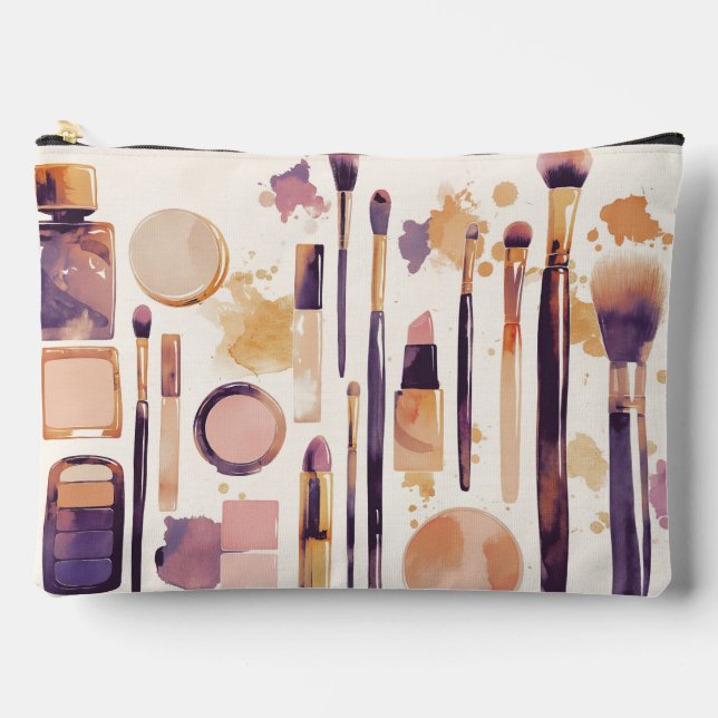 Pochette À Accessoires Maquillage à plat (Recto)