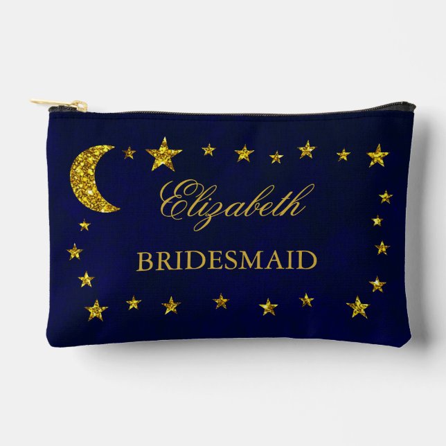 Pochette À Accessoires Mariage céleste du ciel nocturne (Recto)