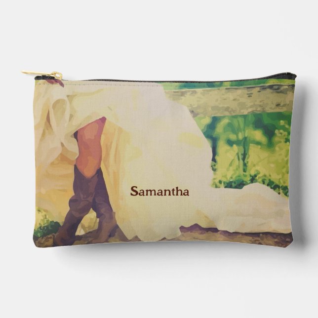 Pochette À Accessoires Mariée en bottes (Recto)