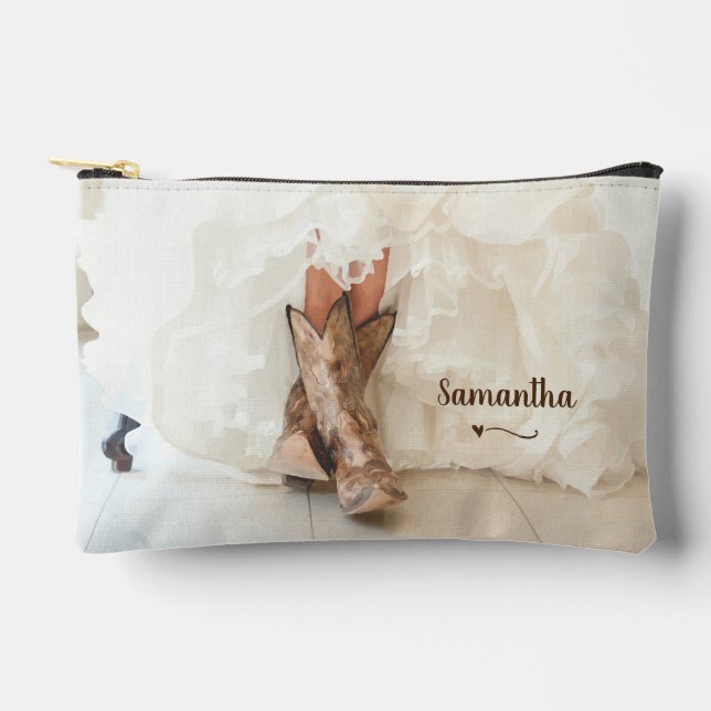 Pochette À Accessoires Mariée en bottes (Recto)