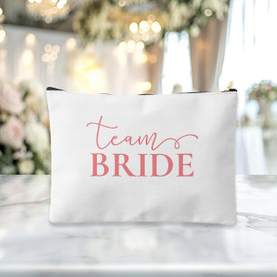 Pochette À Accessoires Mariée - Équipe Mariée ! Nom du cadeau 