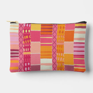 Pochette À Accessoires Marques de carnet de croquis - Rayures multicolore