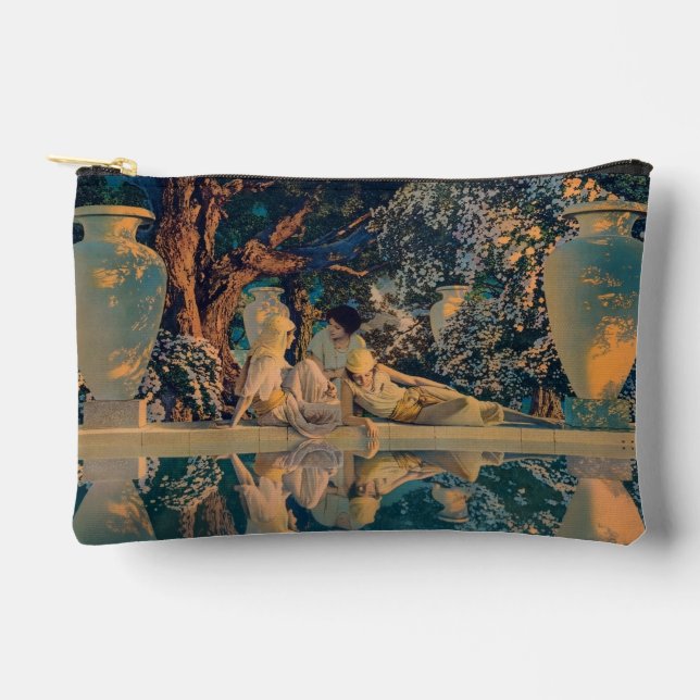 Pochette À Accessoires Maxfield Parrish Le Jardin d'Allah 1918 Beaux-Arts (Recto)