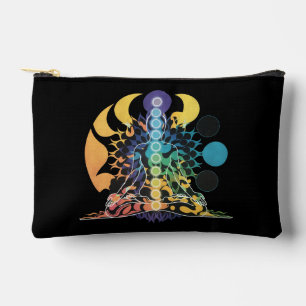 Pochette À Accessoires Méditation énergétique spirituelle sur le chakra c