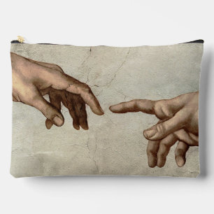 Pochette À Accessoires Michaelangelo mains création adam dieu